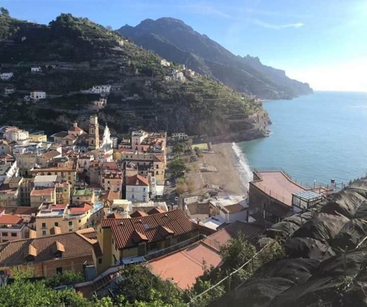 Amalfi Coast Palace In Minori Lejlighed Eksteriør billede