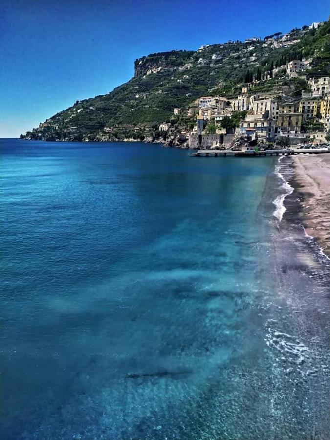 Amalfi Coast Palace In Minori Lejlighed Eksteriør billede